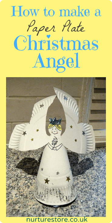 paper plate angel