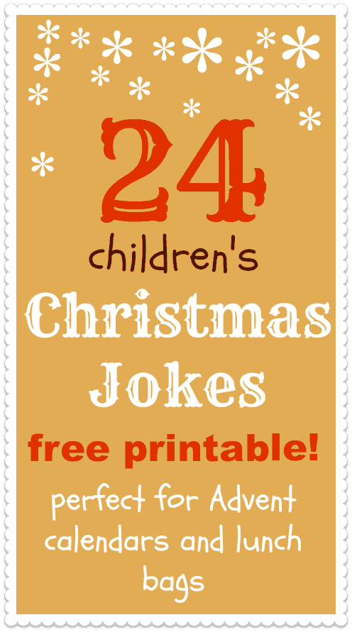 Printable Kids Christmas Jokes