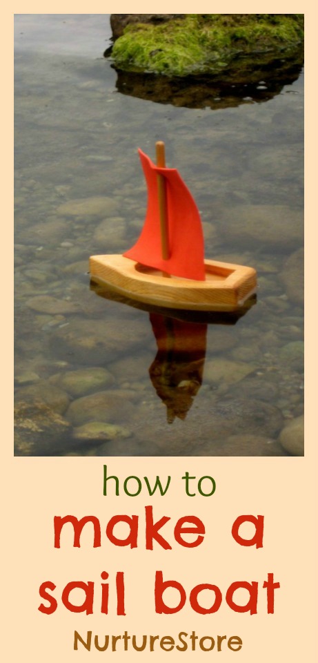 make a sailing boat
