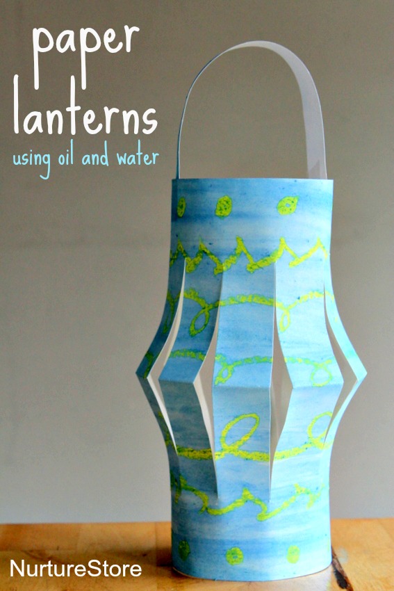 Paper lanterns Ramadan craft - NurtureStore