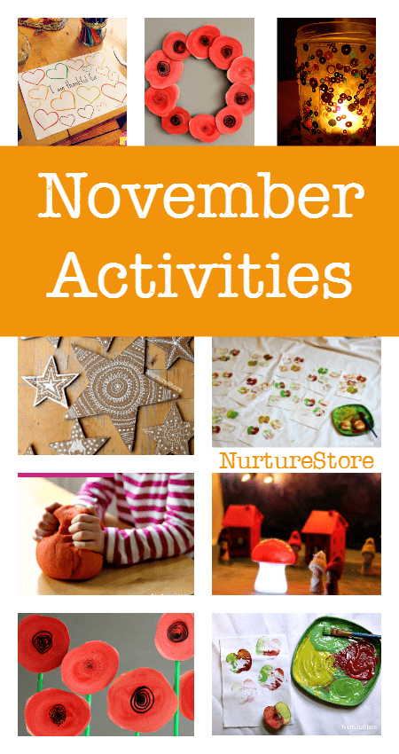 November activity plans :: things to do in November with kids
