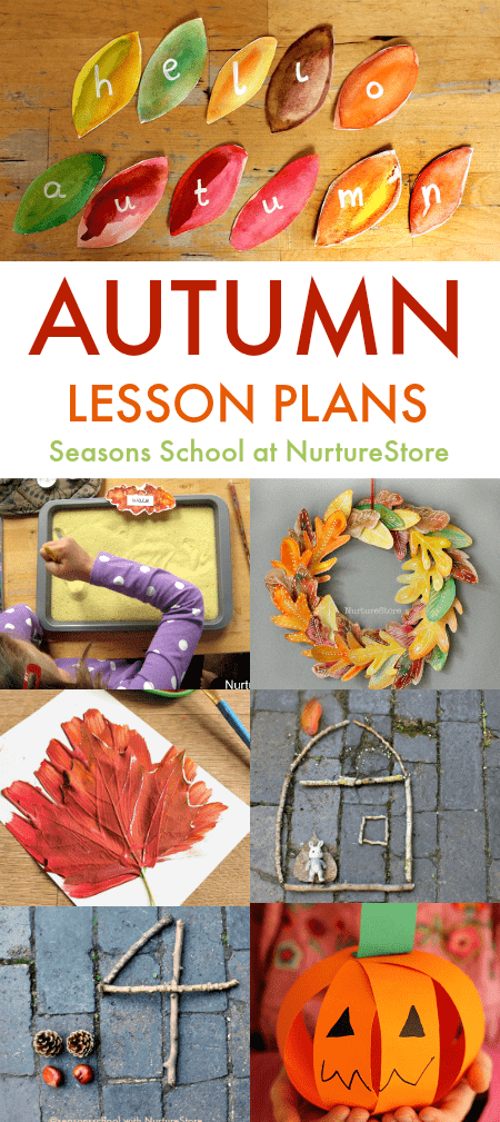 Seasons School Autumn Workshops - nature-based fall curriculum