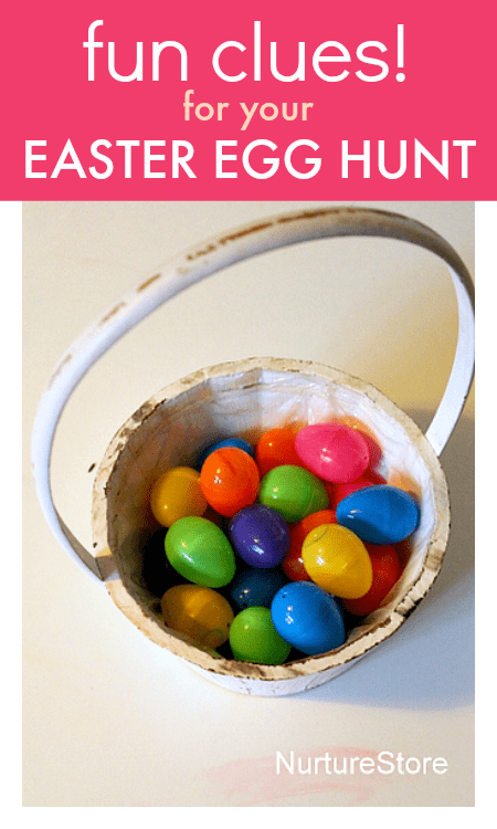 Easter Egg Hunt clues - NurtureStore