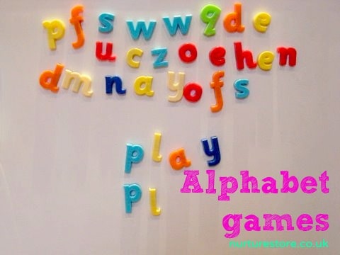 Magnetic Alphabet Games