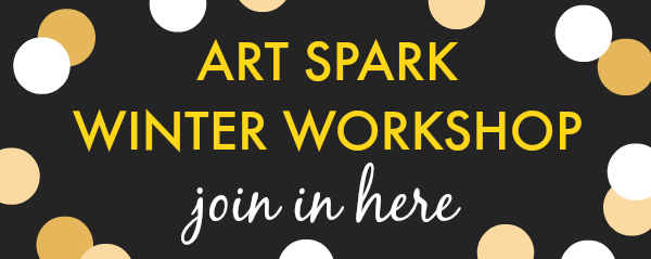 join art spark winter workshop