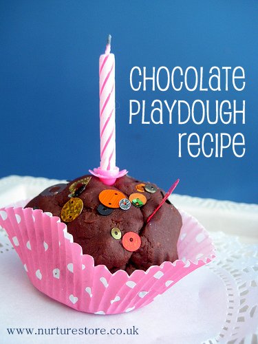 chocolate playdough recipe