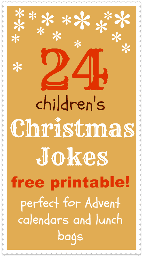 Christmas jokes for kids printable