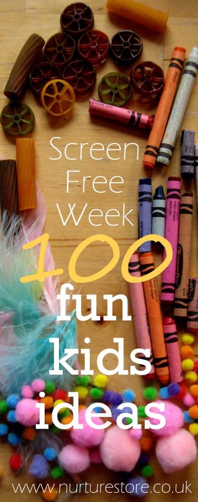 screen-free week kids activities