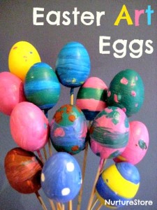 painted Easter eggs