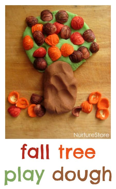 Clever idea : fall tree play dough recipe