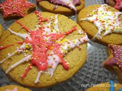 Firework crafts and cookies - NurtureStore