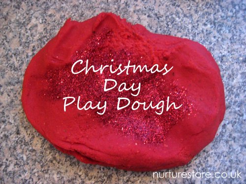 Christmas play dough recipe
