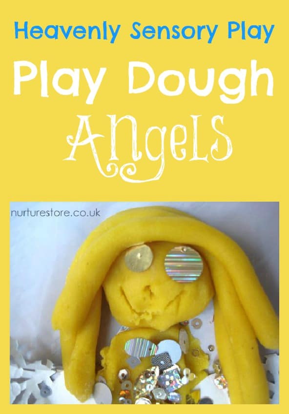 play dough angels