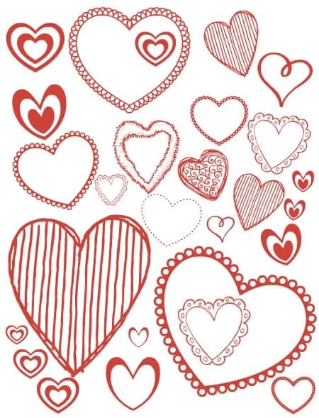 Coloring pages and printables for Valentine39s Day