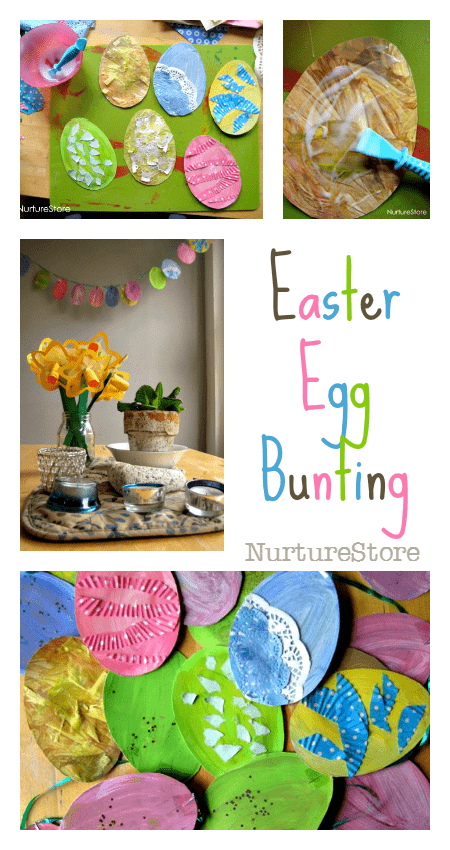 easter egg bunting