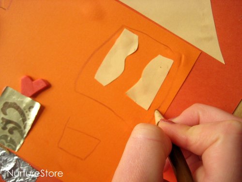 Make a house shape pictures - NurtureStore