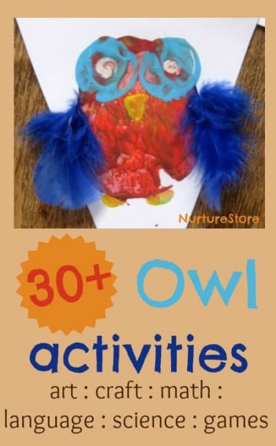 30 Owl Crafts And Activities Nurturestore 6386