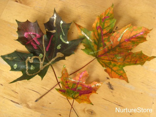 autumn leaf art