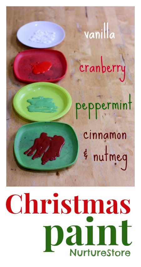 How to make homemade Christmas scented paint | NurtureStore
