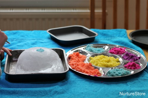 kids science ice experiments