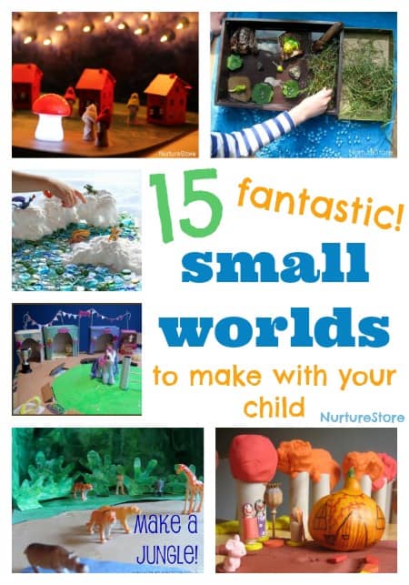 15 fantastic small worlds to make with your child for imaginary play | NurtureStore: inspiration for kids