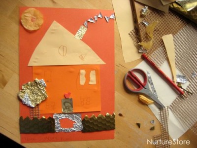 Arts and crafts using glue - NurtureStore