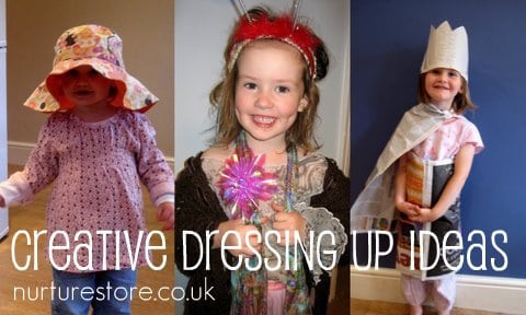 imaginary play dressing up