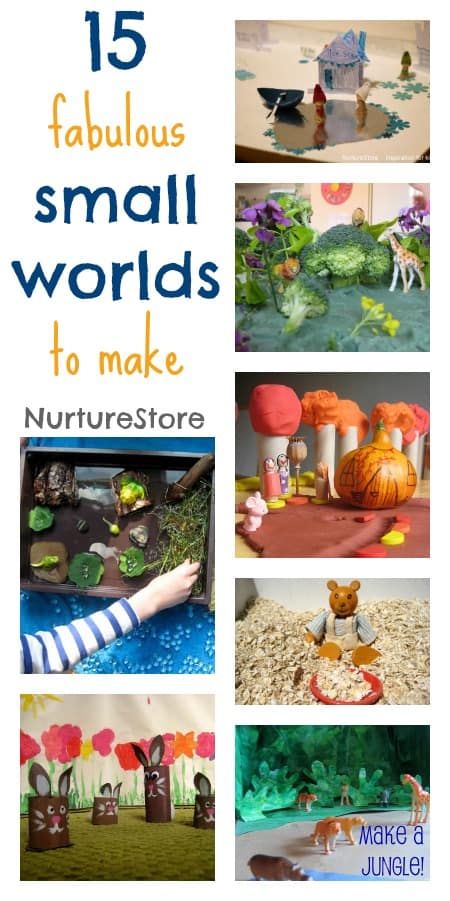 15 fabulous ideas for small world to make for imaginary play | NurtureStore :: inspiration for kids