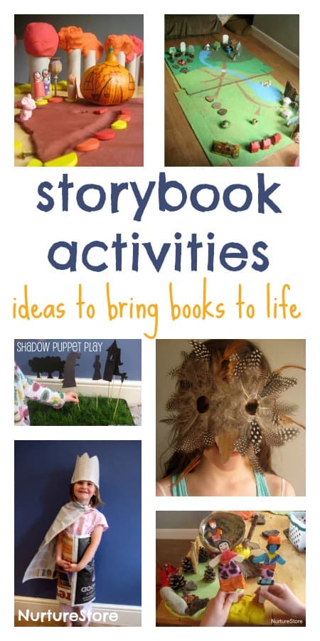 Storybook activities :: an excellent resource for bringing books to life | NurtureStore :: inspiration for kids