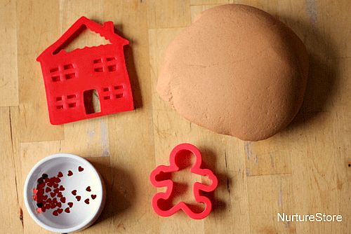 gingerbread play dough