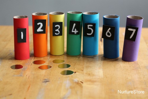 rainbow counting game