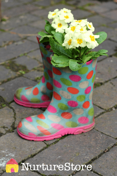 wellington boot planter