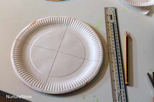 paper plate gift bag craft