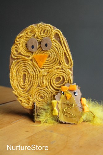 Easy easter chick crafts