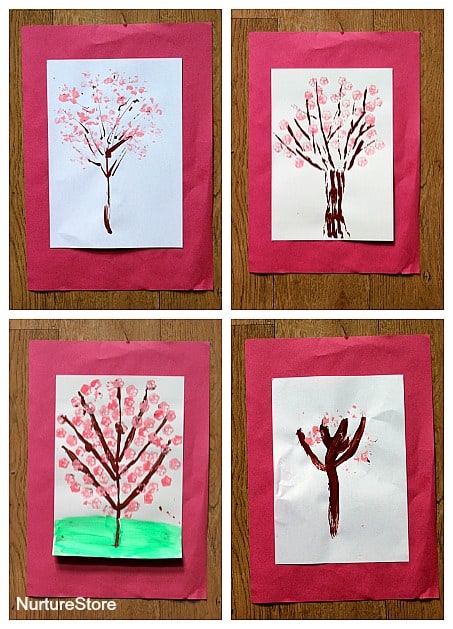 spring blossom tree craft