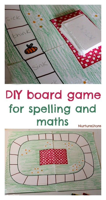 Story Game Board  Homemade board games, Preschool board games, Board games