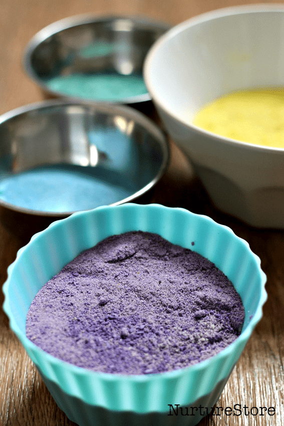 colored sand play ideas