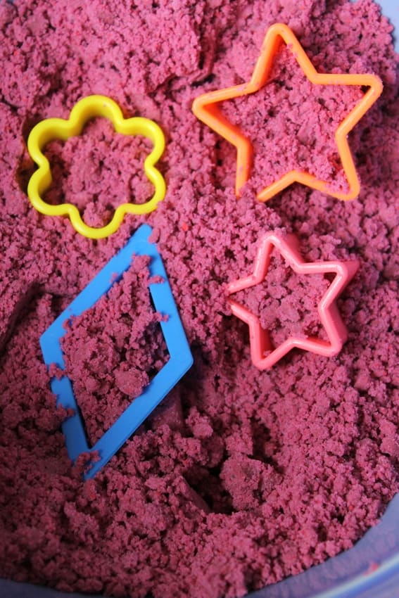 cookie cutter shape hunt cloud dough