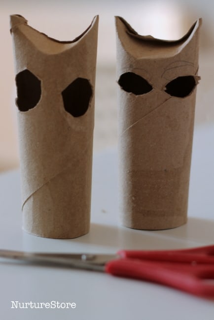 paper roll owl craft 