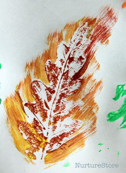 LEAF PRINT ART