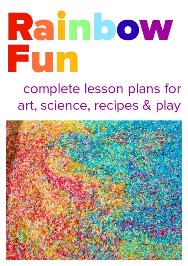 Rainbow activities for kids :: rainbow art, rainbow crafts, rainbow science experiments and sensory play