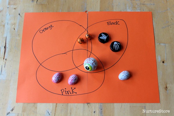 Venn diagram activity for Halloween