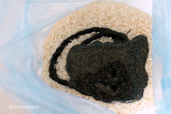 how to dye rice