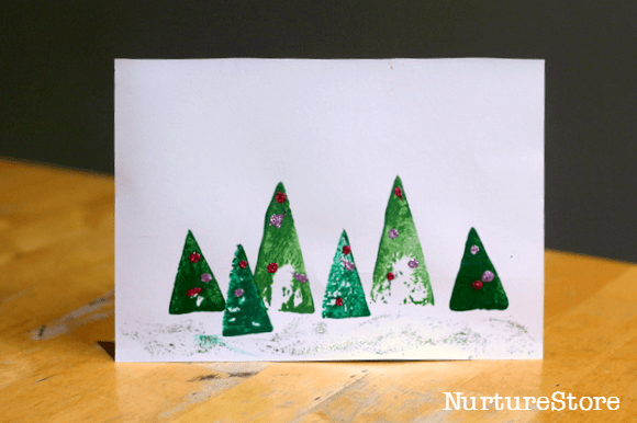 Christmas card crafts - NurtureStore