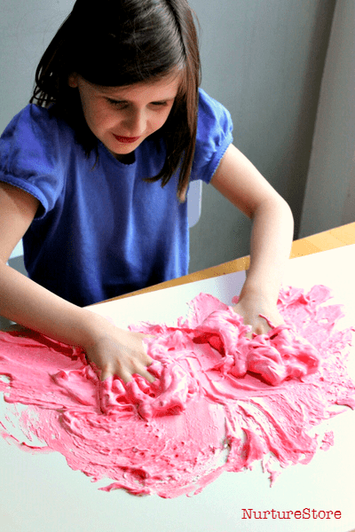 Candy Cane Activities - Candy Cane Puffy Paint ~ Learn Play Imagine