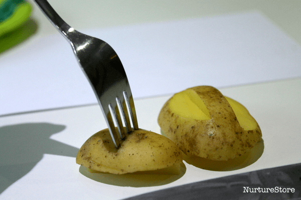 printing with potatoes