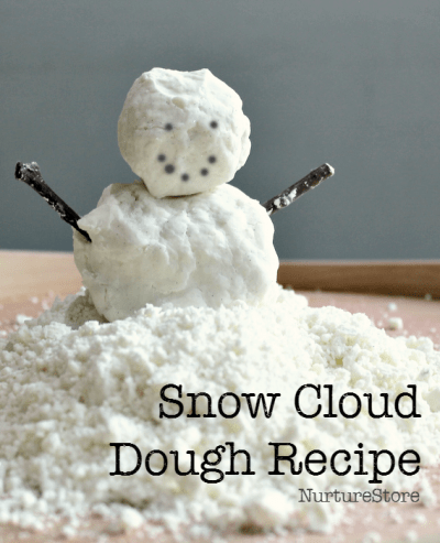 Snow cloud dough recipe - NurtureStore