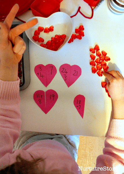 valentine counting activity