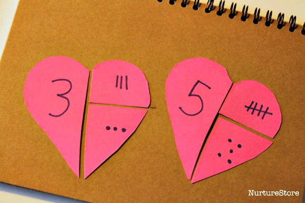 valentine math game