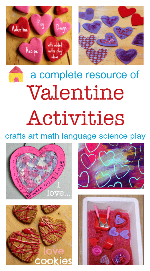 Valentine crafts and activities for kids - NurtureStore